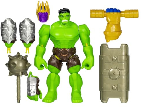MixMashers Marvel Hulken, Custom Avengers Deluxe Mix-And-Match, actionfigur och tillbehör