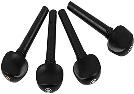 4 St Ebenholts 4/4 Violinsträngar Violinpinnar, Violinstämningspinnar Stämningspinnar Delar Utbyte Av Instrumenttillbehör