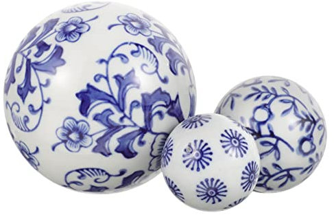 BESPORTBLE 3 Pièces Boule Flottante en Céramique Bulle Orbe Ornements D'Aquarium pour Étangs À Poissons Boules D'Aquarium Globe Flottant Décoration De Réaliste sous-Marine