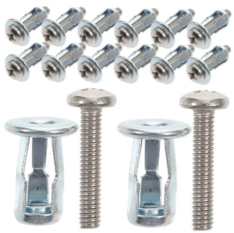 LIFKOME Tuercas De Pétalo Para Inserción Anclajes Para Placas Tacos De Cavidad Roscas Para Fijación Segura