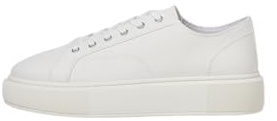JACK & JONES Uomo Canvas Sneaker Jfwaspire Sneaker in Tela, Bianco, 41 EU