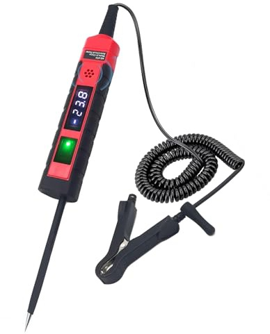 Probador De Circuito Automóvil Doble Polaridad Profesional Pantalla Digital Diagnóstico NS870 Para Solución Eficiente Problemas Vehículos Dispositivo Diagnóstico Taller Automotriz