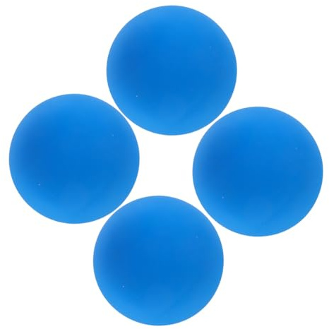 HAPINARY Set 4 Palline da Squash in Gomma Rimbalzanti, Piccole e Leggere, per Allenamento Reattivo e Coordinazione Occhio-Mano, Palline da Gioco Portatili per Sport Racchetta, Uso Indoor