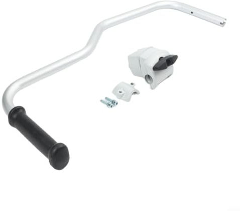 Mango de manillar y abrazadera de soporte para FS 130 131 110 111 90 91 89 200 OEM repuesto 4134-790-3200 incluye kit de tornillos para cepillo compatible con KM 130 HT 100 HL 75 FC 75(A)