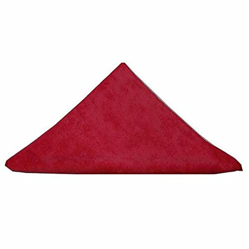 Cleanlink Chiffon en microfibre pour usage général Rouge 40 x 40 cm