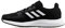 adidas Runfalcon 2.0 Running Shoe, Core Black/Cloud White/Silver Metallic, 38 2/3 EU