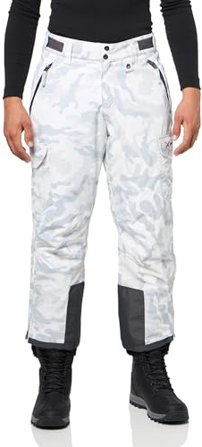 ARCTIX Pantalon Cargo de Sports de Neige pour Homme, Camouflage Nuage, 3XL/34L