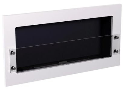 Texas - White Wall Mounted Bioethanol Fireplace