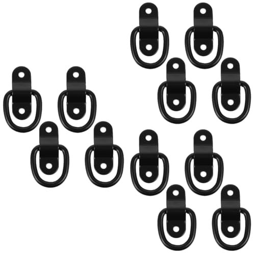 iplusmile 12pezzi d Per Fissaggio Pesante Ancoraggi Per D- Per Cinghie e Fissaggio e Resistente
