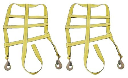 Correas for plataforma rodante de remolque de neumáticos de coche, cesta de neumáticos de 15-20 pulgadas, cadenas de correa de amarre de fijación for cinturón de tensión de motocicleta, sujeción de tr