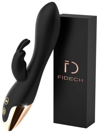 FIDECH Rabbit Vibrator Vibrator for Woman Sex Toyscouples for Couples | 10 Vibration Modes Adult Toys, Sex Toy Vibrators, Adult Toy Stimulating Toys for Women Dildo Sex Toys
