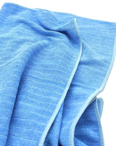 Reinigungsladen Mikrofaser Universal- und Bodentuch 50x60cm Microfaser Tuch Universaltuch Reinigungstuch KFZ-Pflege Blau