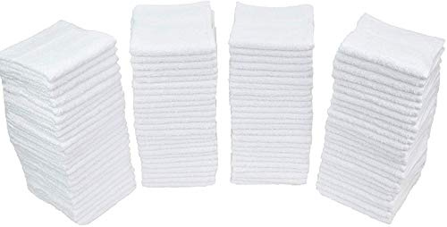 Simpli-Magic 79171 Terry Cleaning Cloths, 12x12, White, 50 Pack
