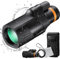 K&F Concept Monokular Teleskop IP68 Wasserdicht 12x50 HD Handy Fernrohr Mit Arca-Schnittstelle für Vogelbeobachtung, Jagen, Wandern, Konzert, Schwarz