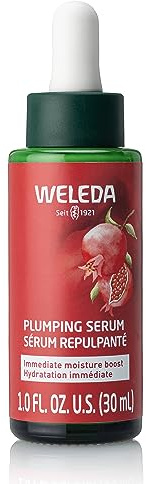 Weleda Face Care Plumping Serum, Plant Rich Serum with Peptides from Pomegranate and Maca Root