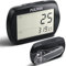 PULIVIA Pedometer for Walking 3D Step Counter with Clock, Simple Operation Portable Steps Tracker with Clip Lanyard, Black