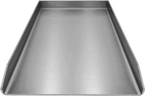 Edelstahl Plancha für Gasgrills/Grillplatte/kompatibel Napoleon Lex und Rösle Videro G3/G4/G6 (450x340mm)