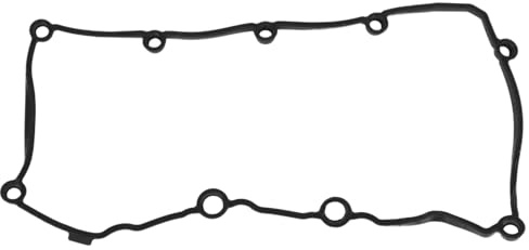 INFINAUTO Joint De Couvercle De Soupape, Joint D'Étanchéité De La Tête De Cylindre Avec Joint De Collecteur D'Admission No.059103483T Pour A4 2011-2016 Noir, 1 Pièce