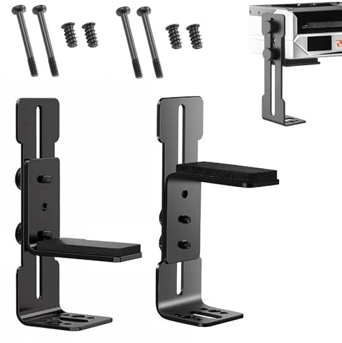 Ltsbaed GPU-fäste, Höjdjusterbar Sag Bracket GPU-hållare, Mount Chassi, Hem PC, Svart