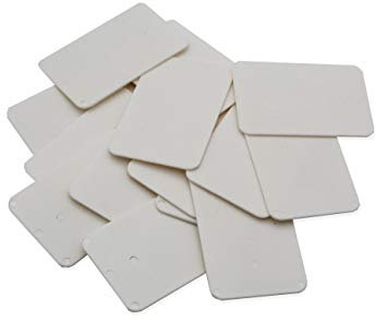 SILISTO cales, plastique, 1000 pièces épaisseur 1,5 mm PVC