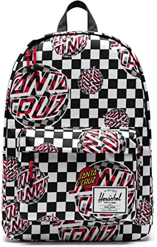 Herschel Mochila clásica unisex, XL 30.0L, Dotcheck/Negro, Talla única, Bolsa