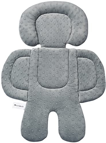 Innokids 2 in 1 Reversible Infant Car Seat Insert for Newborn (Beige/Gray)