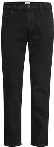camel active Herren Relaxed Fit 5-Pocket Jeans Schwarz, menswear-36/30