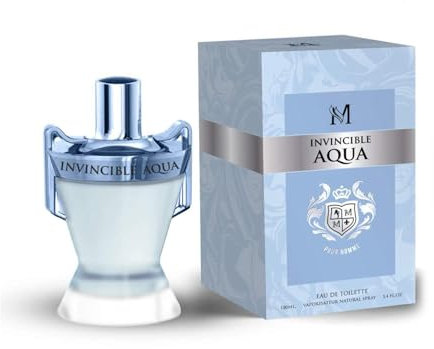 MONTAGE-Profumo Uomo Eau de TOILETTE INVINCIBLE AQUA POUR HOMME Flacone da 100ML