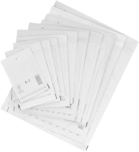 verpacking Luftpolstertaschen 170x225 mm C3 Weiß Versandtaschen - Luftpolsterumschlag Polsterumschläge selbstklebend 100 Stück