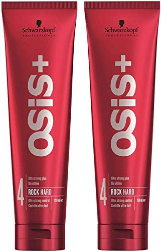 2 x SCHWARZKOPF OSiS Styling Glue - Rock Hard Ultra Strong - 150 ml