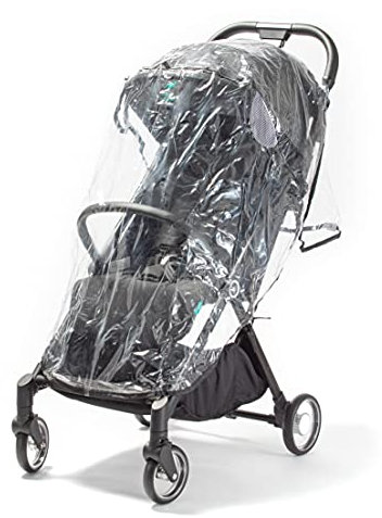 Urban Kanga Regenschutz fr Wallaby Q8 Kinderwagen - Wasserdicht - Transparent - PVC, EVA - Kinderwagen-Regenschutz
