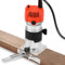 Défonceuse électrique à main 220 V, Fraise à bois Avec base Routeur Defonceuse a Bois électrique fraiseuse Pour le travail du bois 30 000 R/min 6,35 mm