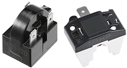 LICHIFIT PTC Starter Relè &CompressorOverload Protector per Frigoriferi Frigoriferi Refrigeratori Accessori