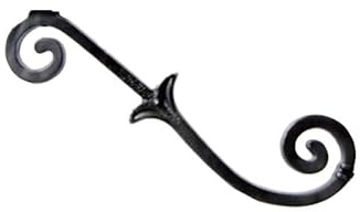 Imperial Mailbox Systems S Scroll (White)