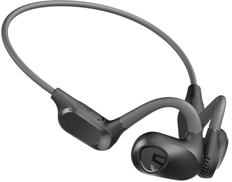 SoundPEATS Runfree Lite2 Open-Ear Bluetooth 5.3 Sportkopfhörer, Air Conduction Kabellose Laufende Ohrhörer, 16,2-mm-Lautsprecher Leistungsstarke Bässe Klare Anrufe für Sport mit App, 15 Stunden