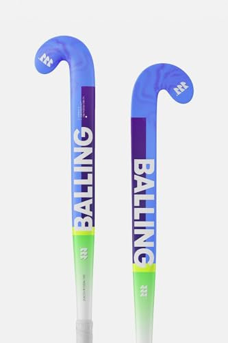 BALLING Bastone da hockey junior 10 Midbow, hockey, hockey su prato, bambini, junior (blu navy, 95,2 cm)