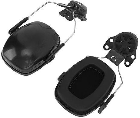 Culnflun Casque Antibruit Amovible, Housses de Casque Antibruit Sûres et Pratiques, Protection Auditive, Adaptées À la Coupe et au Meulage Sur les Chantiers de Construction pour Protéger les Oreilles