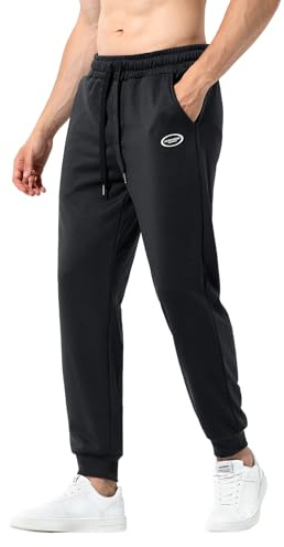 Casey Kevin Pantalon Chandal Hombre, Pantalon Largo Deportivo Hombre, con Bolsillos Cintura Elástica Ajustable