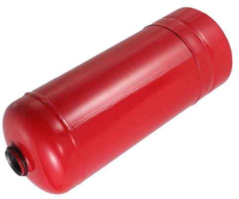 TOBBOMEY 3kg Estintore Ad Acqua Ricaricabile in Acciaio Vuoto Da Barile Per Estintore Portatile Per Emergenze Domestiche o Garage Attrezzatura Di Sicurezza Antincendio