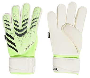 adidas Performance Predator Match Fingersave Torwarthandschuhe Radiant Blaze gruenweiss, 10,5 Herren
