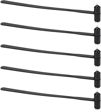 Risegun Marteau cutané à Aiguille étoile, Poignée en ABS, Ensemble de Marteau cutané Léger à Double Tête, 5 Pièces