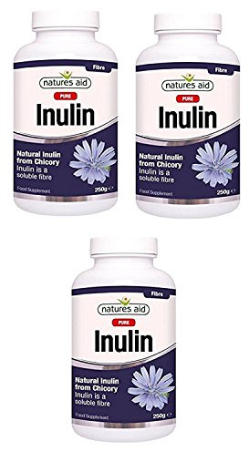 Natures Aid Pure Inulin 250g (Pack of 3)