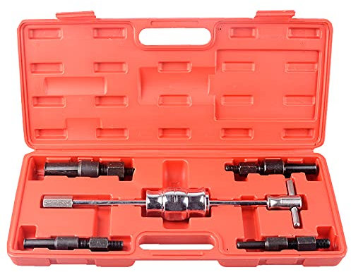 DAYUAN 5 pezzi estrattore per cuscinetti interni, foro di base, estrattore cuscinetto con martello scorrevole