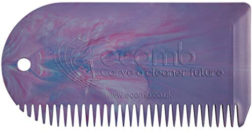 Surfboard Wax Comb - 100% Reclaimed Marine Waste Plastic (Tie Dye) Surf Board Wax Removal Tool