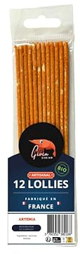 Lot de 12 Lollies Artemia pour crevettes d'aquarium