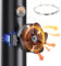 Yontwe 3 IN 1 Ventilatore per stufa a legna 5 lame Ventilatore 180° rotazione magnetico per bruciatori di legna Ventilatores per caminetto alimentato dal calore