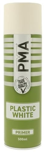 PMA White Plastic Primer 500ML - Fast Drying Primer