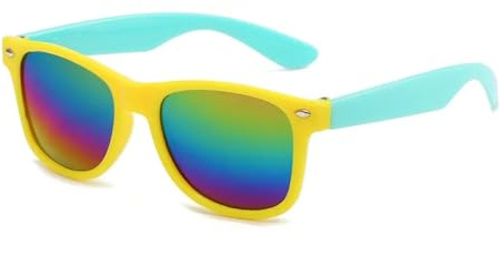 CWINAD Boys Girls Sunglasses Square Frame Sun Glasses Eyewear for Kids Children Outdoor UV400 Eye Protection Sun Shades Eyeglasses,A16,One size