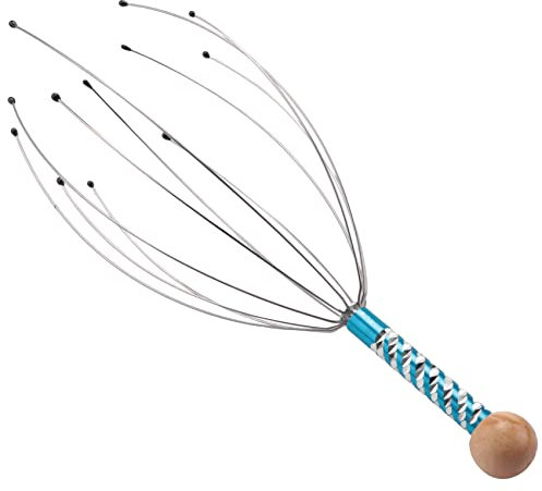 Pesfehhy Head Massage Spider Head Masseur for Relaxation Therapy and Stress Relief