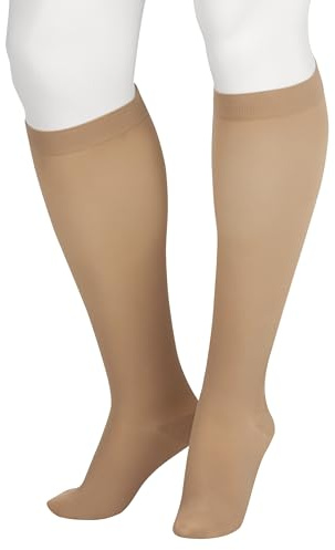 Juzo Soft 2001 Knee-High Compression Stocking 20-30 mmHg Closed Toe, Reg
